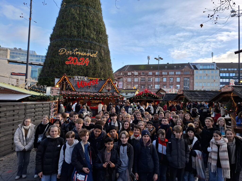 Frankreichaustauschweihnachtsmarkt