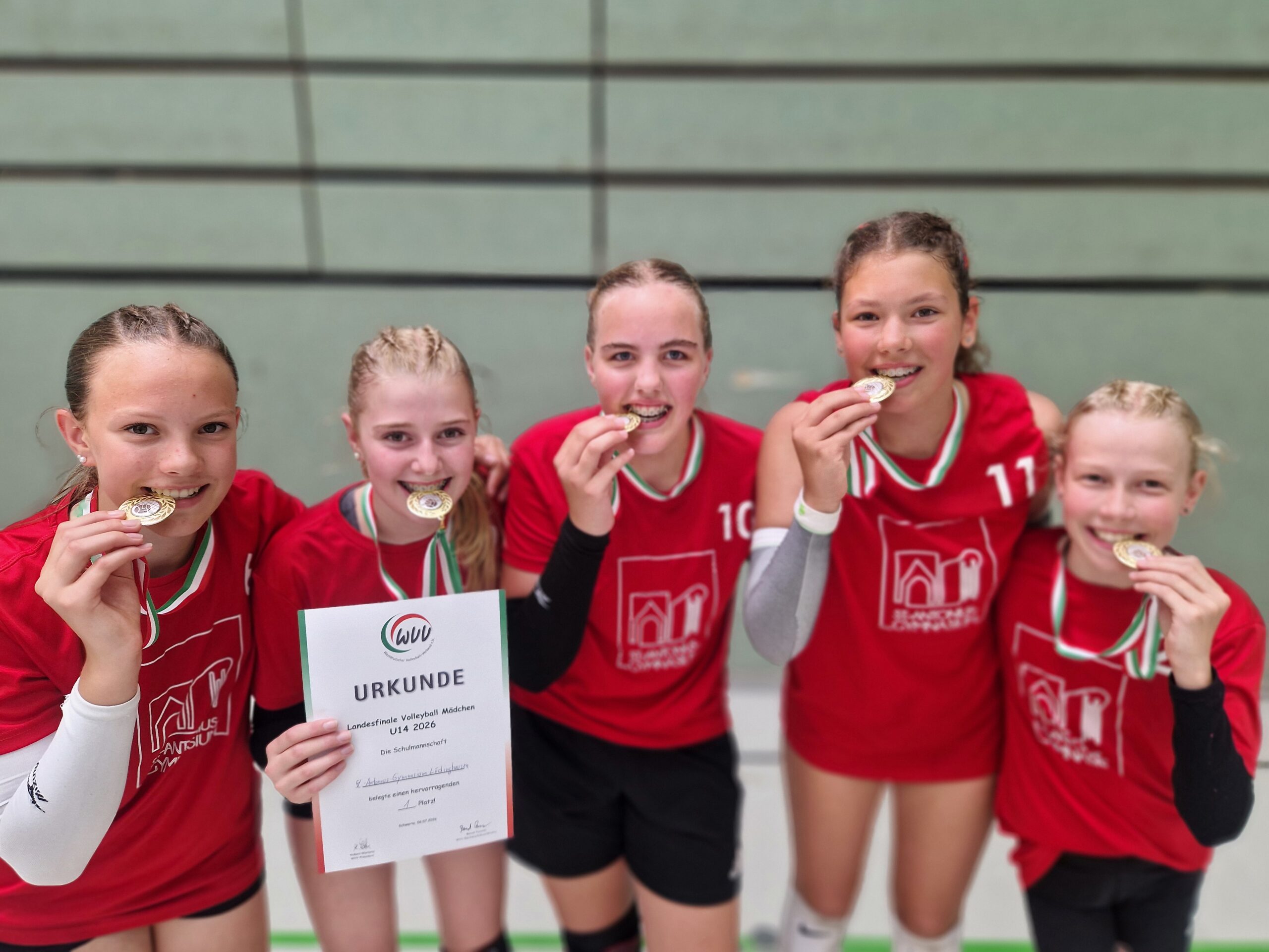 Volleyballerinnen gewinnen NRW-Meisterschaft